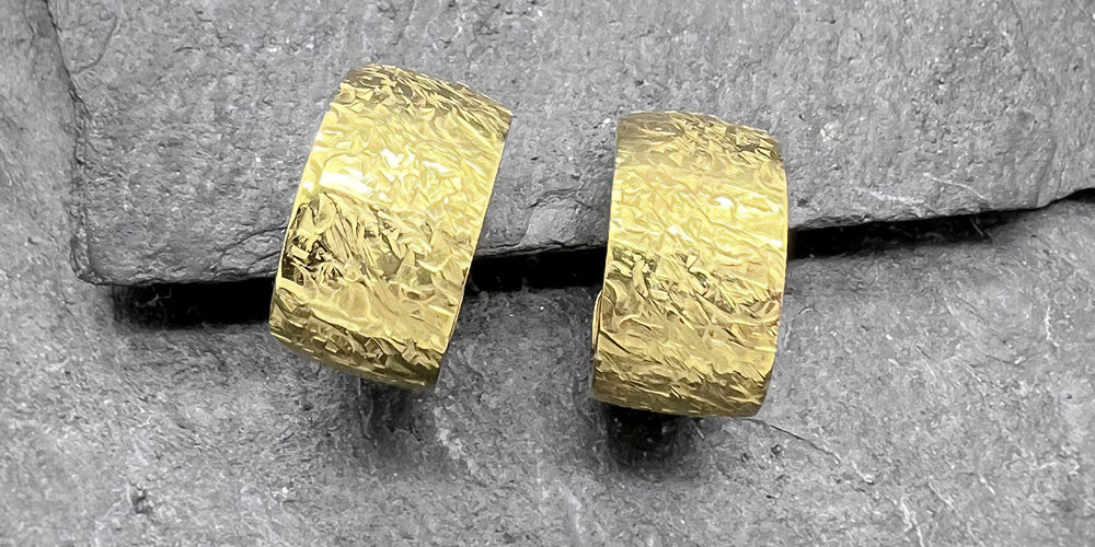 Ohrstecker aus 750er Gelbgold